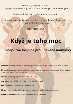 Tým duševního zdraví dětí a mládeže spouští novou podpůrnou skupinu